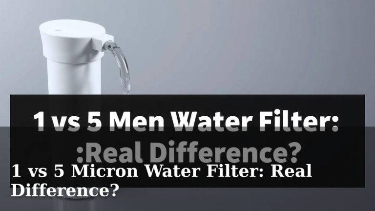 1 vs 5 Micron Water Filter: Real Difference?
