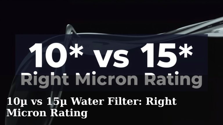 10µ vs 15µ Water Filter: Right Micron Rating
