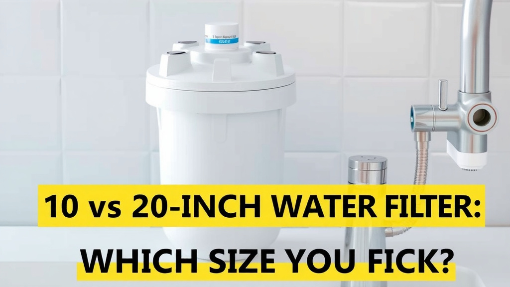 Choosing the Right Water Filter Size for Your Home