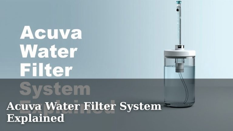Acuva Water Filter System Explained