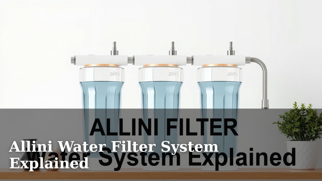 Allini Water Filter System Explained