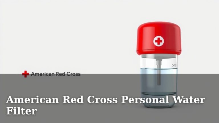 American Red Cross Personal Water Filter