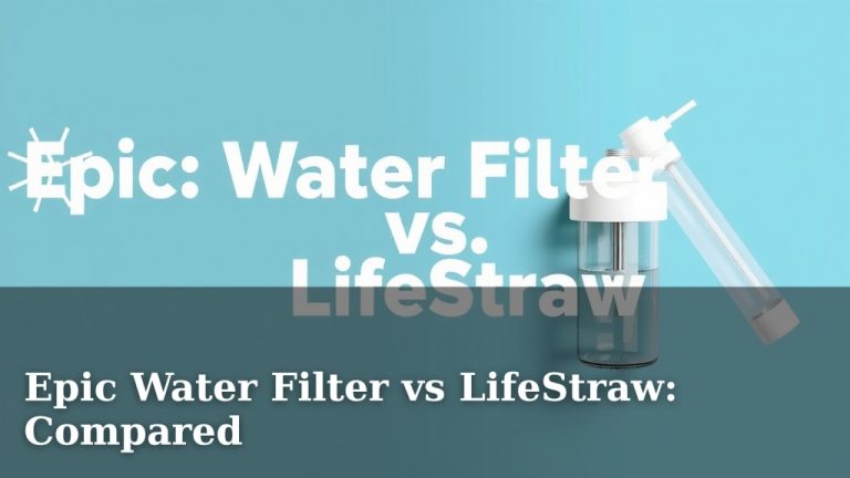 Epic Water Filter vs LifeStraw: Compared