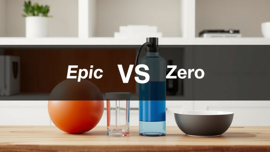 Comparing Water Filters: Epic vs. ZeroWater