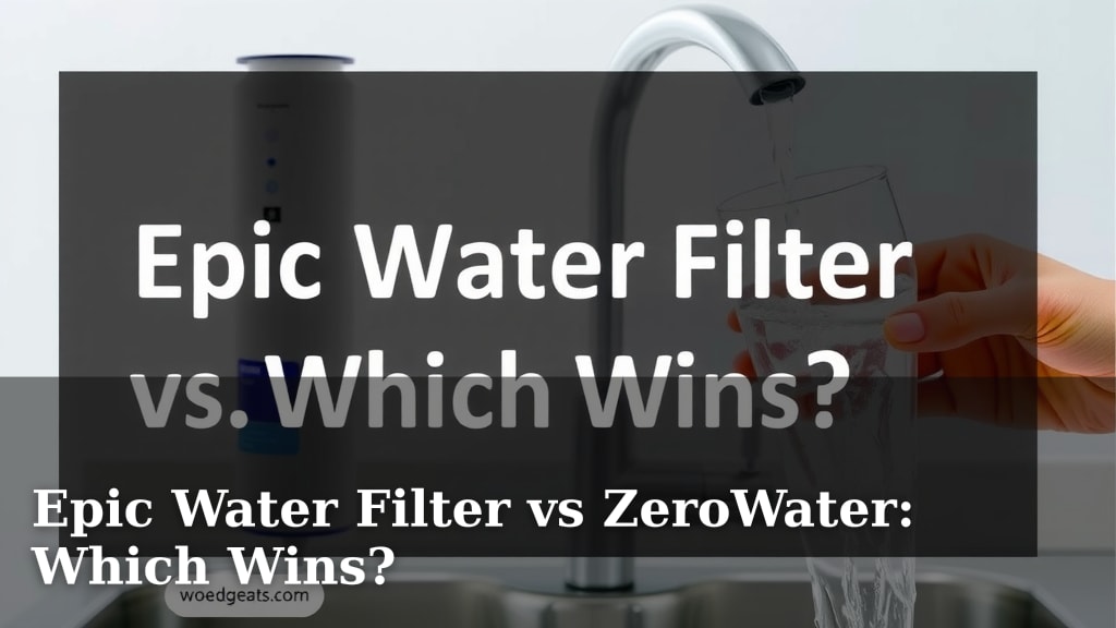 Epic Water Filter vs ZeroWater: Which Wins?