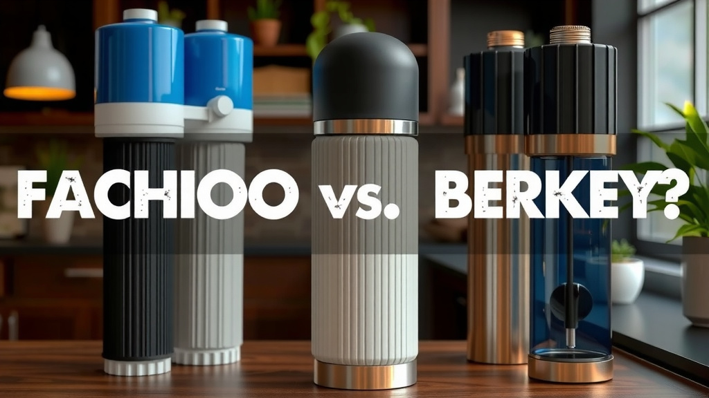 Comparing Water Filter Systems: Fachioo vs. Berkey