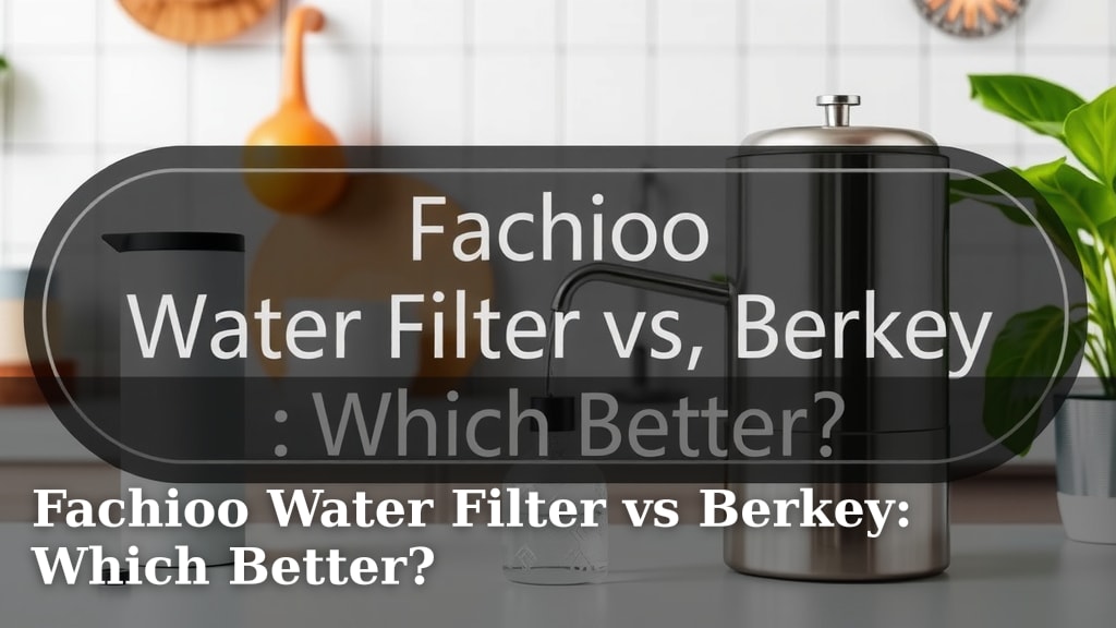 Fachioo Water Filter vs Berkey: Which Better?