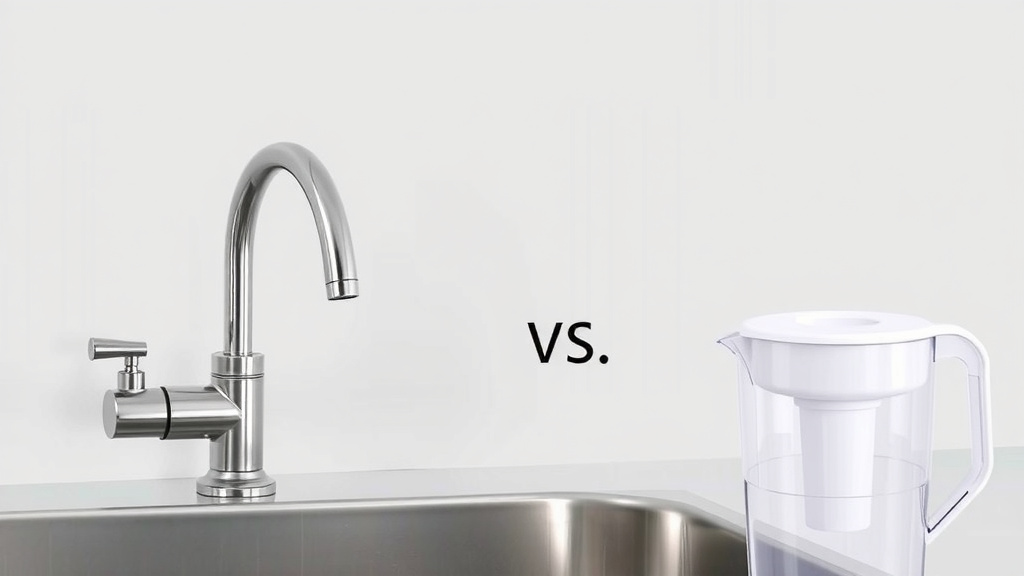 Comparing Faucet and Pitcher Water Filters