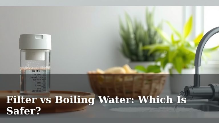 Filter vs Boiling Water: Which Is Safer?
