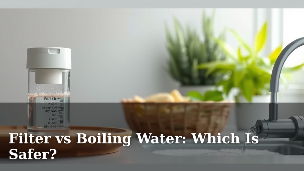 Filter vs Boiling Water: Which Is Safer?
