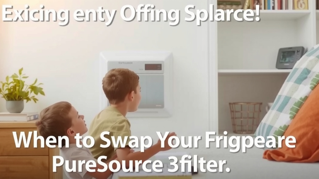 When to Swap Your Frigidaire PureSource 3 Filter