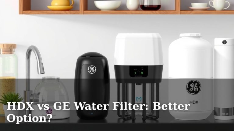 HDX vs GE Water Filter: Better Option?