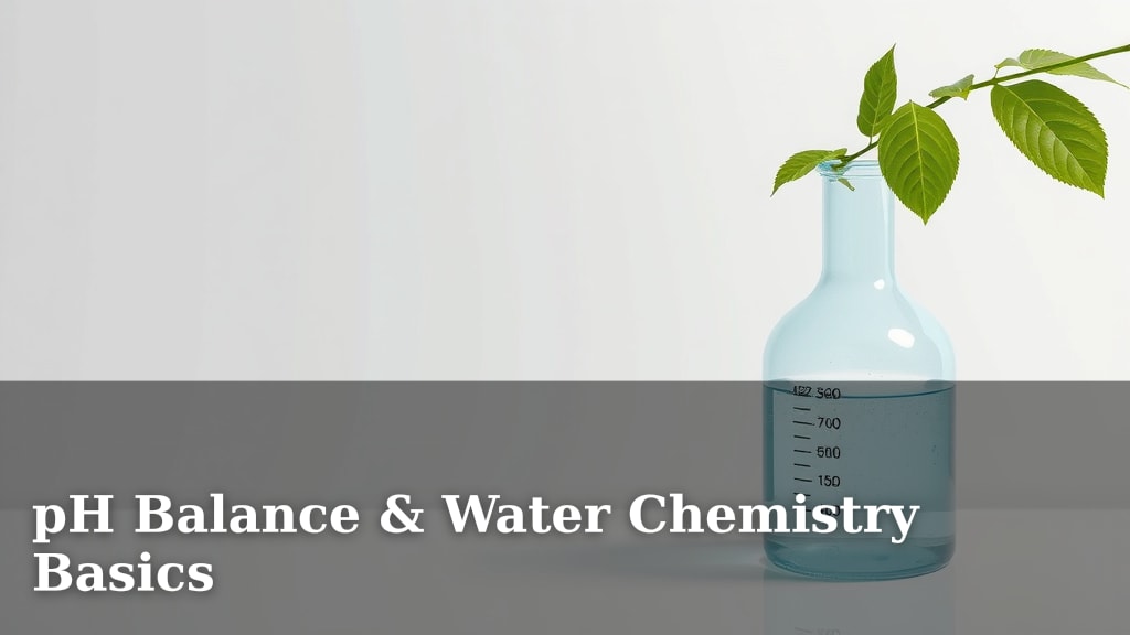 pH Balance & Water Chemistry Basics