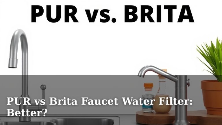 PUR vs Brita Faucet Water Filter: Better?