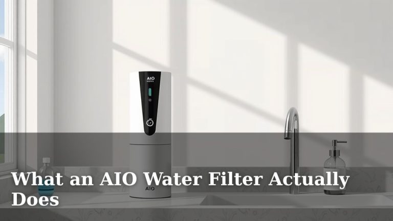 What an AIO Water Filter Actually Does
