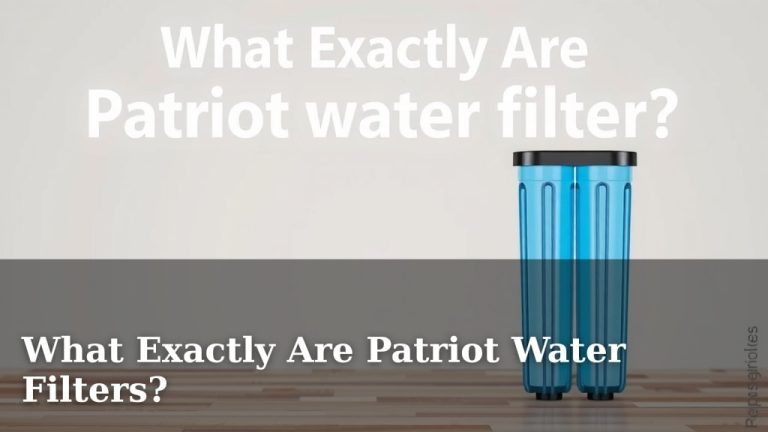 What Exactly Are Patriot Water Filters?