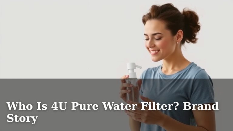 Who Is 4U Pure Water Filter? Brand Story