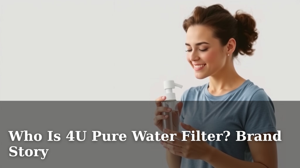 Who Is 4U Pure Water Filter? Brand Story