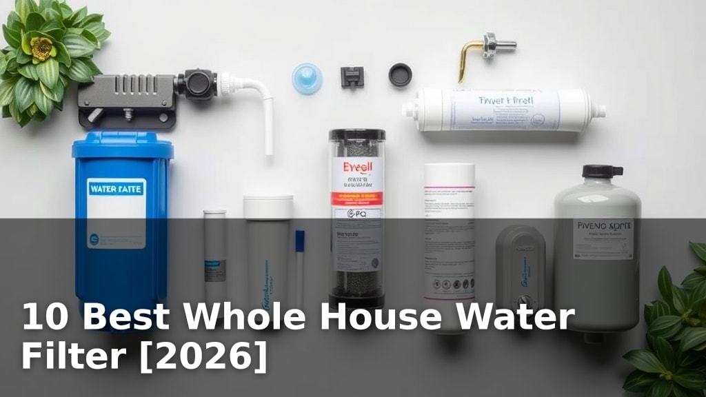 10 Best Whole House Water Filter [2026]