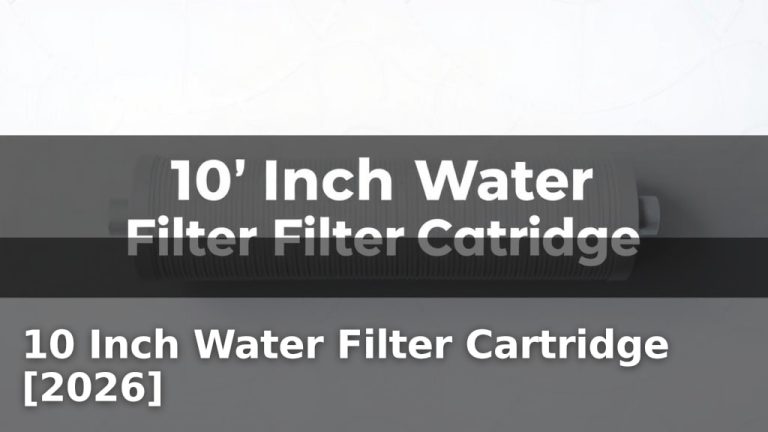 10 Inch Water Filter Cartridge [2026]