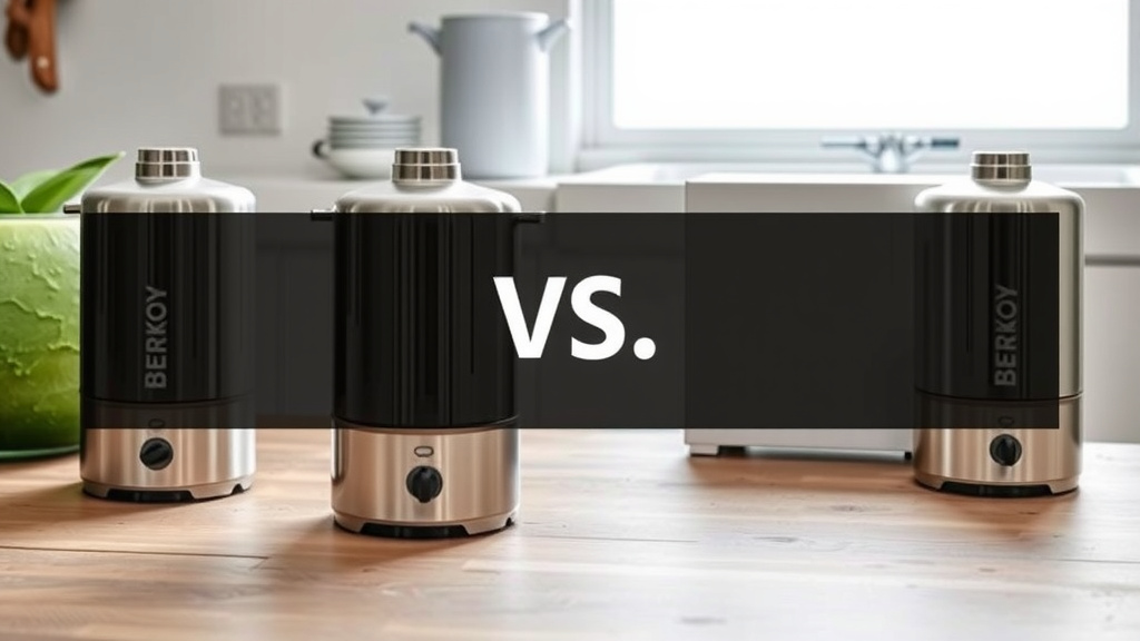 Comparing Gravity Water Filters: Berkey and Clearly Filtered