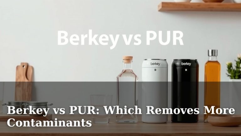 Berkey vs PUR: Which Removes More Contaminants