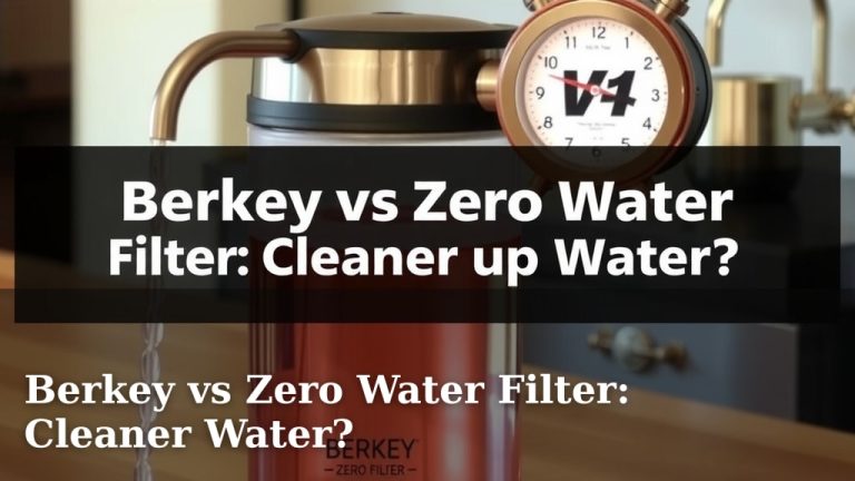 Berkey vs Zero Water Filter: Cleaner Water?
