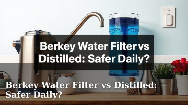 Berkey Water Filter vs Distilled: Safer Daily?