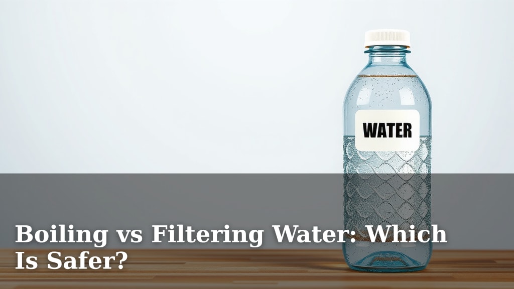 Boiling vs Filtering Water: Which Is Safer?