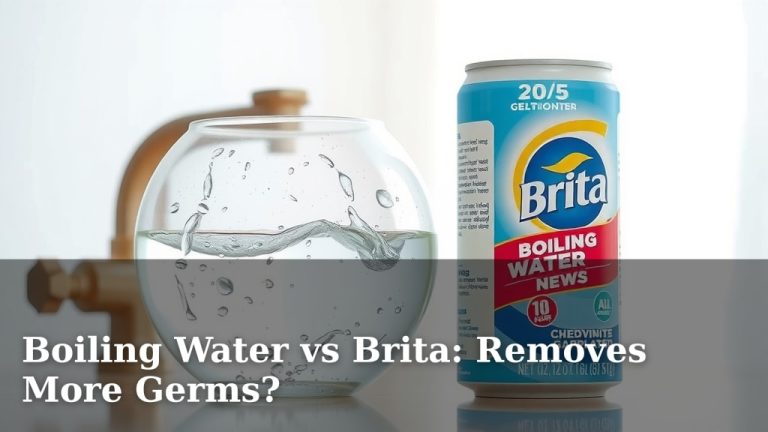 Boiling Water vs Brita: Removes More Germs?