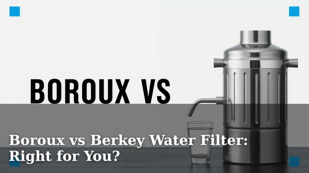 Boroux vs Berkey Water Filter: Right for You?