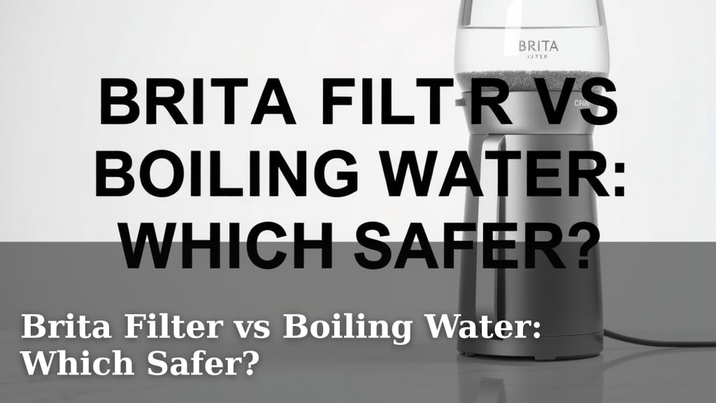 Brita Filter vs Boiling Water: Which Safer?