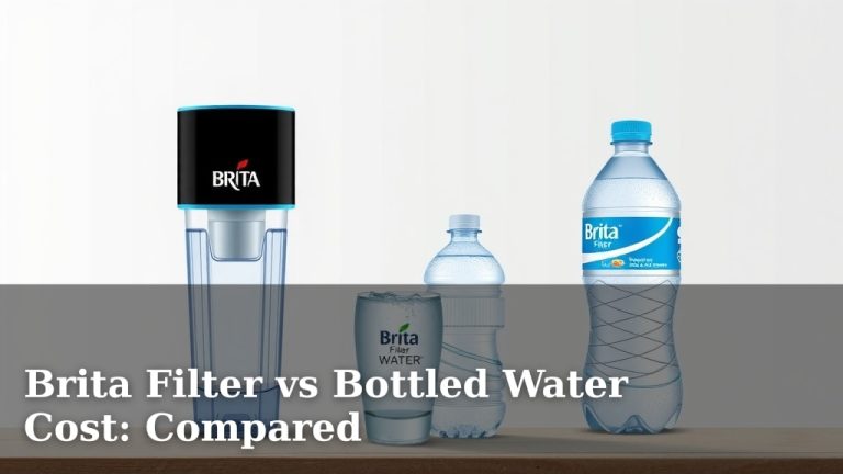 Brita Filter vs Bottled Water Cost: Compared