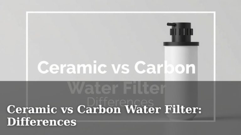 Ceramic vs Carbon Water Filter: Differences