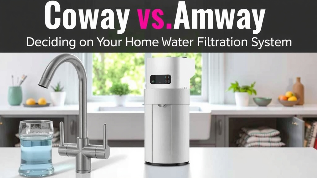 Coway vs. Amway: Deciding on Your Home Water Filtration System