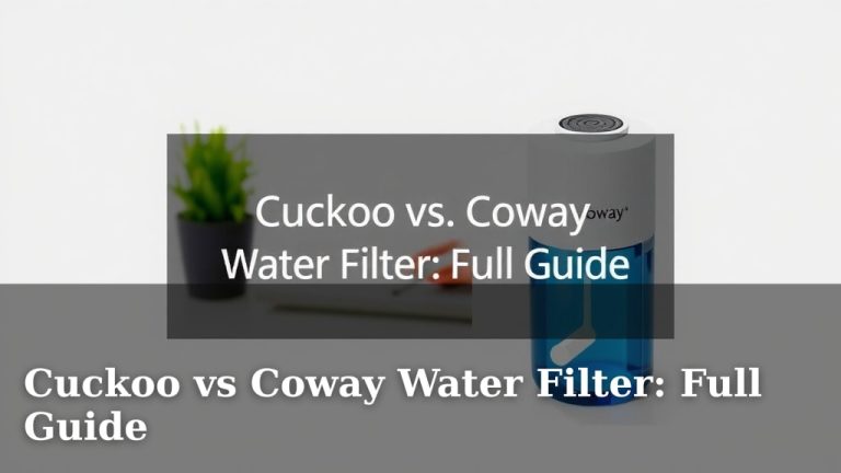 Cuckoo vs Coway Water Filter: Full Guide