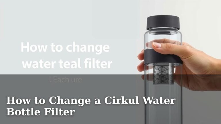 How to Change a Cirkul Water Bottle Filter