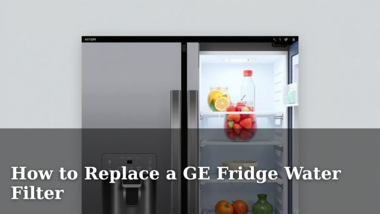 How to Replace a GE Fridge Water Filter