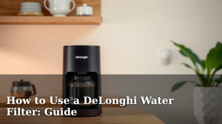 How to Use a DeLonghi Water Filter: Guide