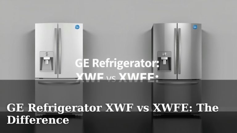 GE Refrigerator XWF vs XWFE: The Difference
