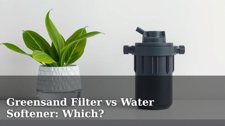 Greensand Filter vs Water Softener: Which?