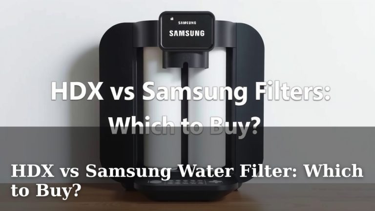 HDX vs Samsung Water Filter: Which to Buy?