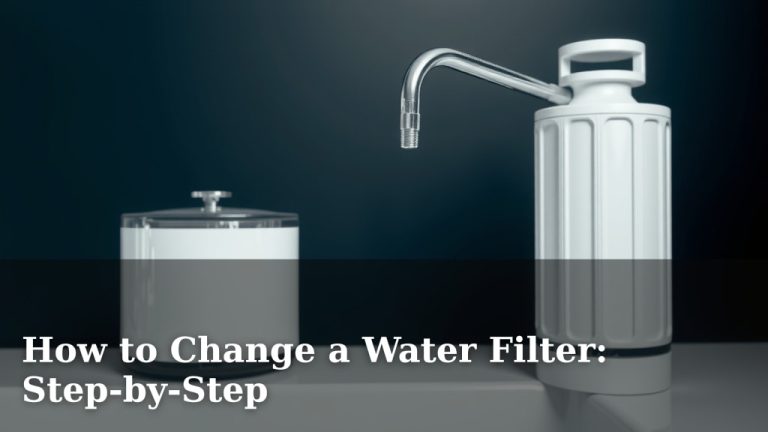 How to Change a Water Filter: Step-by-Step