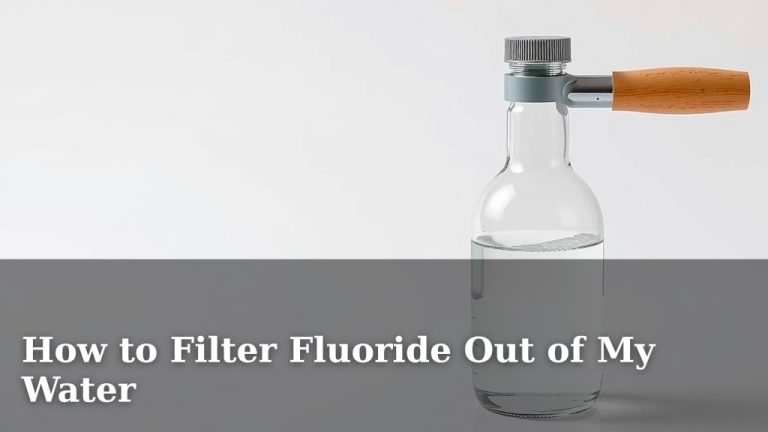 How to Filter Fluoride Out of My Water