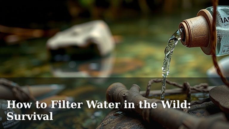 How to Filter Water in the Wild: Survival